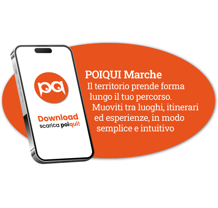 POIQUI Marche: Il territorio prende forma lungo il tuo percorso. Muoviti tra luoghi, itinerari ed esperienze, in modo semplice e intuitivo